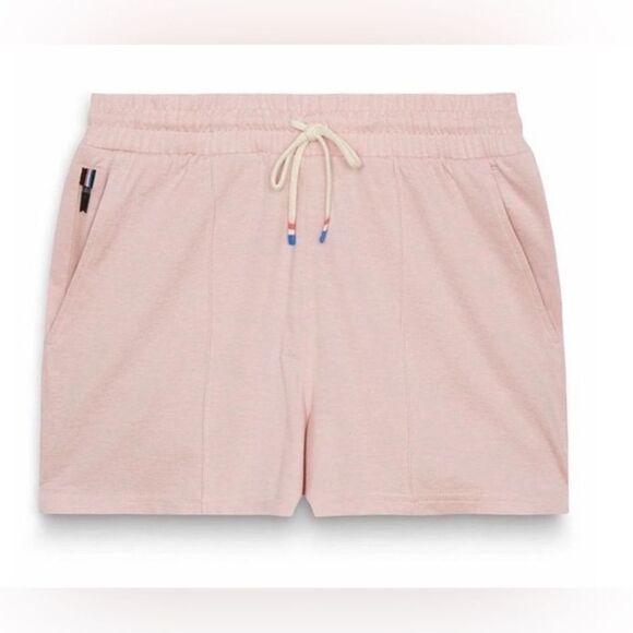 Fourlaps Stratus Short Pink Heather Zip Pocket Active Casual Lightweight NEW $68 - Picture 5 of 6